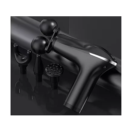 Back massage gun body leg massager strong massage gun 4 tips