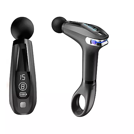 Back massage gun body leg massager strong massage gun 4 tips