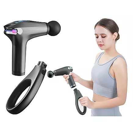 Back massage gun body leg massager strong massage gun 4 tips