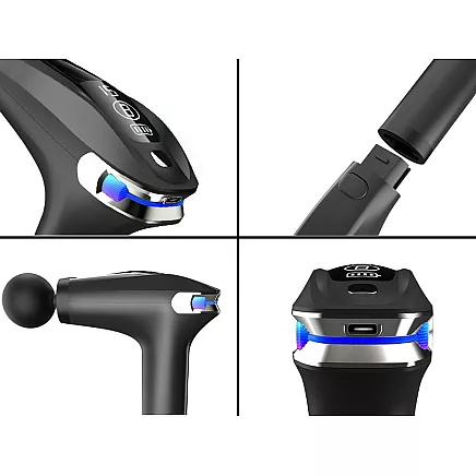 Back massage gun body leg massager strong massage gun 4 tips