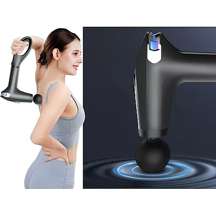 Back massage gun body leg massager strong massage gun 4 tips