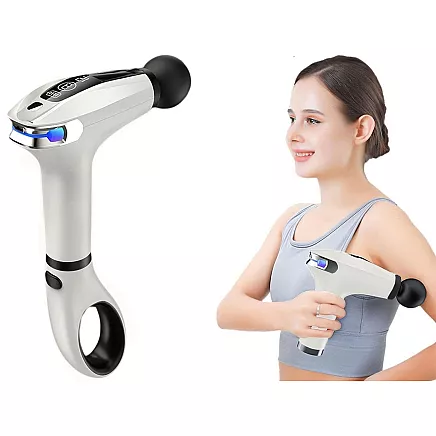 Muguras ķermeņa kāju masāžas pistoles spēka pistole 4 padomi