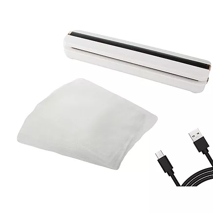 Vacuum sealer for food film + 10pcs bags