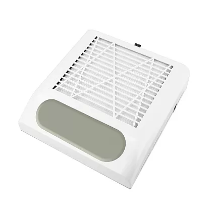 Bagless manicure cassette nail dust collector 80w with filter