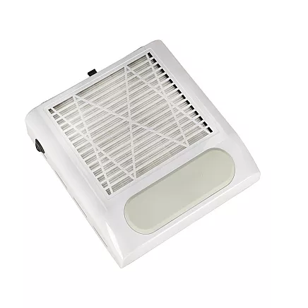 Bagless manicure cassette nail dust collector 80w with filter