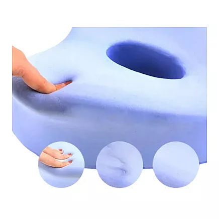 Orthopaedic pillow leg wedge between the knees for sleeping leg separator