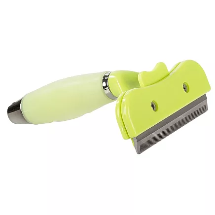 Dzīvnieku trimeris pavlnas izķemmēšanai suņiem un kaķiem, zaļš