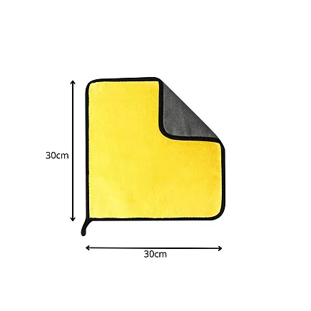 Microfibre cloths car window microfibre cloths set of 3 pcs