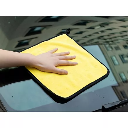 Microfibre cloths car window microfibre cloths set of 3 pcs