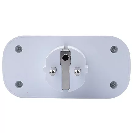 Smart Life Wi-Fi dubultā rozetes — viedā kontaktligzda ar diviem izvadiem un balss vadību...