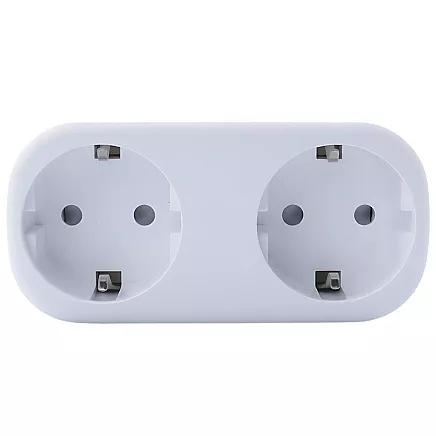 Smart Life Wi-Fi dubultā rozetes — viedā kontaktligzda ar diviem izvadiem un balss vadību...