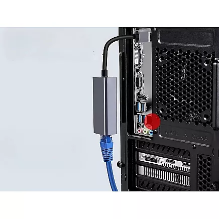Adapter usb type a ethernet adapter network card lan rj45 100mb