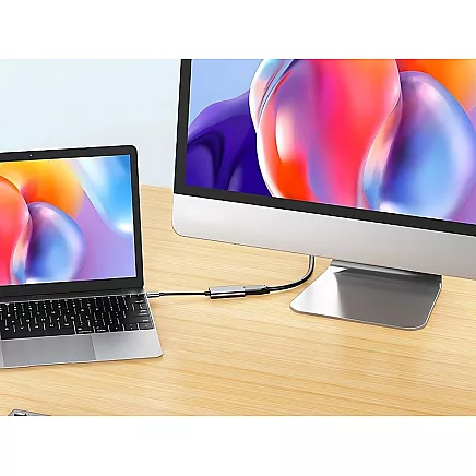 Usb-c to hdmi 4k 60hz 18cm usb 3.1-c laptop adapter cable transapter