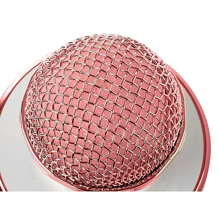 Wireless microphone bluetooth karaoke speaker round with case various modes
