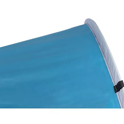 Pašatverams pludmales telts ar rāvējslēdzēju, liels, pop-up, pārnēsājams, zils