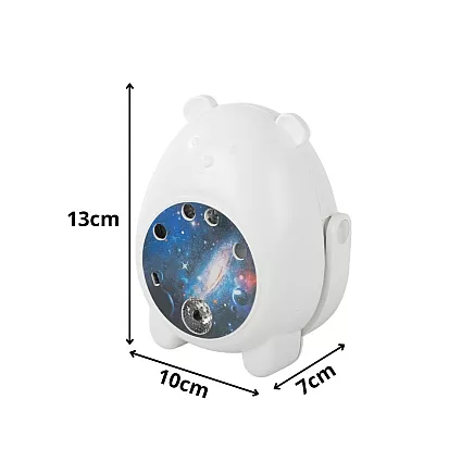 Projector bear night light led laser projector universal remote control