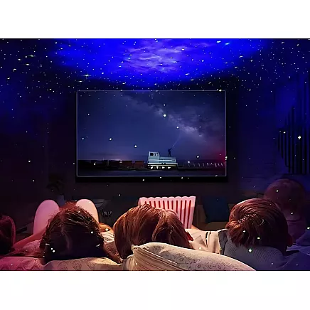 Projector bear night light led laser projector universal remote control