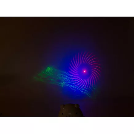 Projector bear night light led laser projector universal remote control