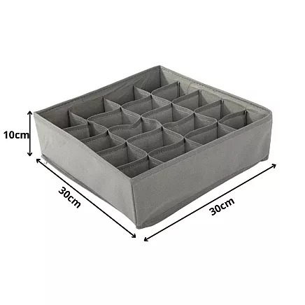Underwear organiser socks drawer cupboard insert 20 compartments