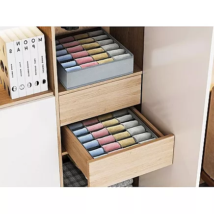 Underwear organiser socks drawer cupboard insert 20 compartments
