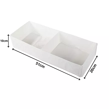 Underwear organiser socks drawer wardrobe liner dividers large