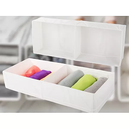 Underwear organiser socks drawer wardrobe liner dividers large