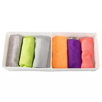 Underwear organiser socks drawer wardrobe liner dividers large