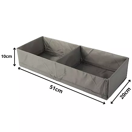 Underwear organiser socks drawer wardrobe liner dividers large