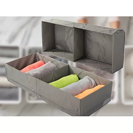 Underwear organiser socks drawer wardrobe liner dividers large