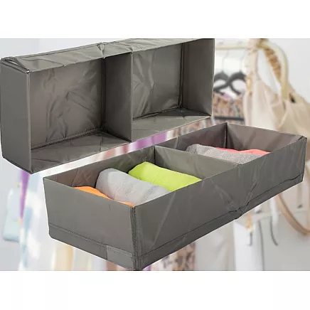 Underwear organiser socks drawer wardrobe liner dividers large