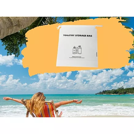 Ūdensizturīga ceļojumu kosmētikas soma – tualetes piederumu organizators,...