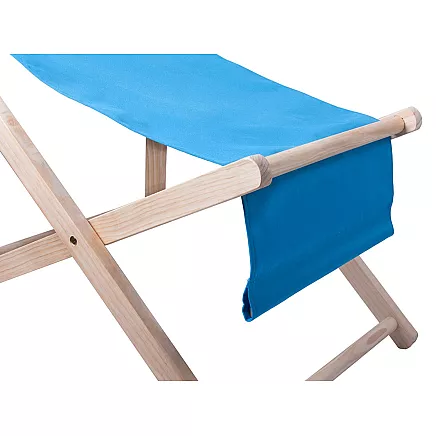 Wooden deckchair beach chairs folding garden cushion beach chair