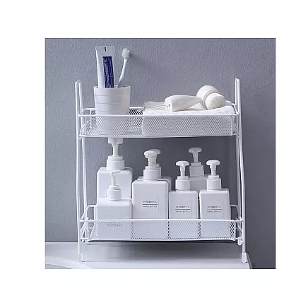 Kitchen shelf kitchen organiser standing two-tier loft spice rack