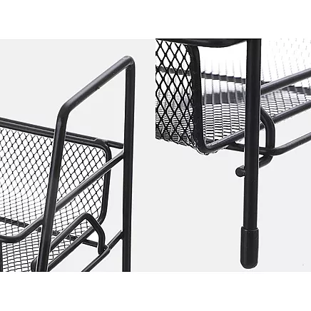 Virtuves plaukts virtuves organizators pastāvīgs divlīmeņu bēniņu garšvielu