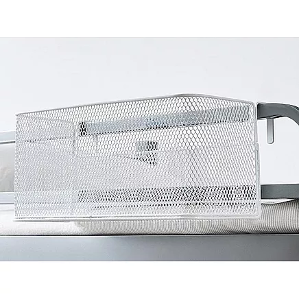 Basket metal rail-mounted organiser hanging basket kitchen shelf