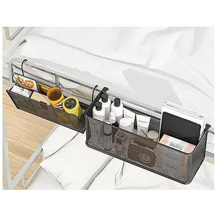 Basket metal door-hung organiser kitchen hanging shelf