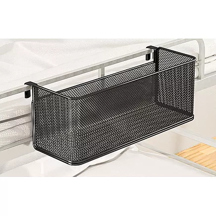 Basket metal door-hung organiser kitchen hanging shelf