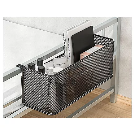 Basket metal door-hung organiser kitchen hanging shelf