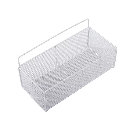 Piekaramais grozs metāla organizators piekaramais plaukts virtuve balts