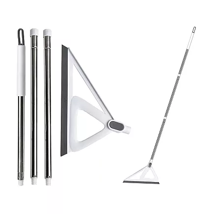 Scraper for collecting water floors windows glass mirrors broom scraper