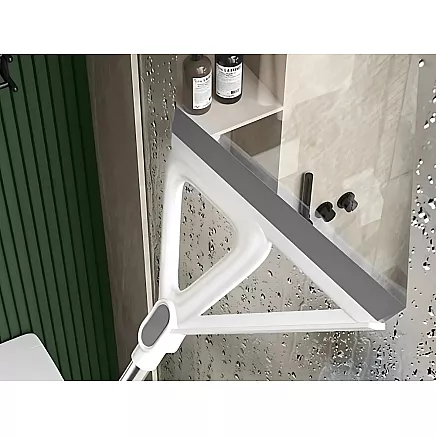 Scraper for collecting water floors windows glass mirrors broom scraper