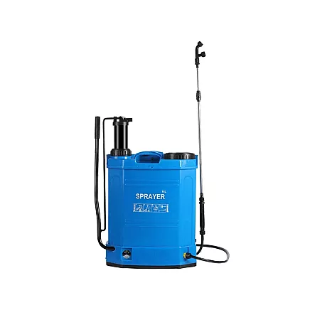 CORDLESS 2IN1 PRESSURE BACKPACK SPRAYER GARDEN LANCE 16L