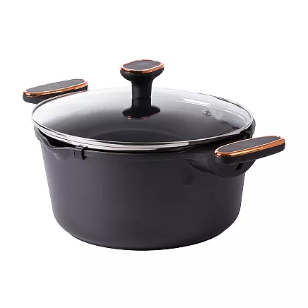 Set of pots saucepans induction gas non stick premium 8 elements