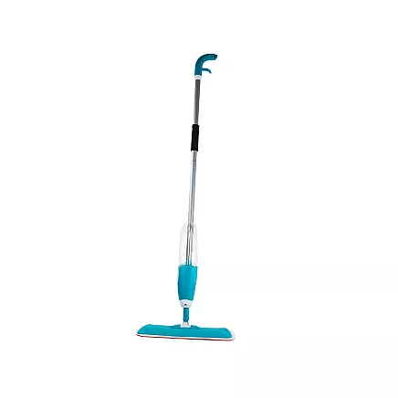 Flat mop with washer rotary solid spray