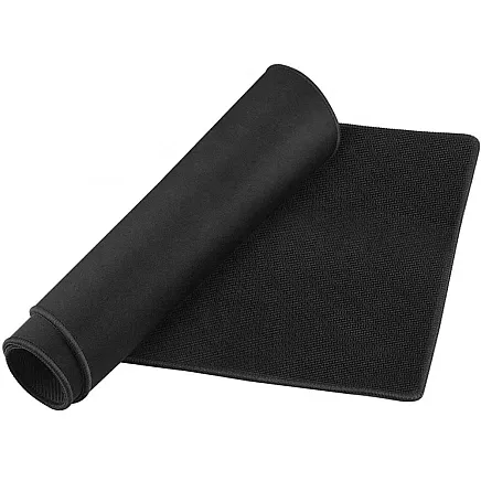 Gaming mouse and keyboard pad xl 80x30 cm anti-slip black