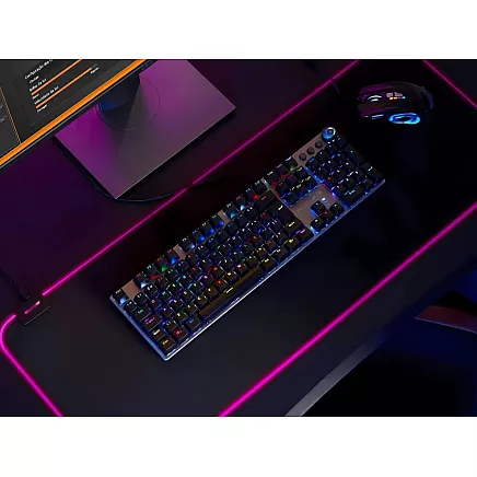 Gaming pad illuminated rgb xl 80x30 under mouse keyboard usb