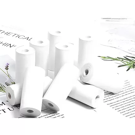 5pc thermal paper refill for mini thermal printer printś 55mm 5 rolls