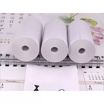 5pc thermal paper refill for mini thermal printer printś 55mm 5 rolls