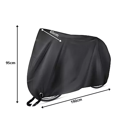 Verk Group velosipēdu pārsegs 190x95 cm melns