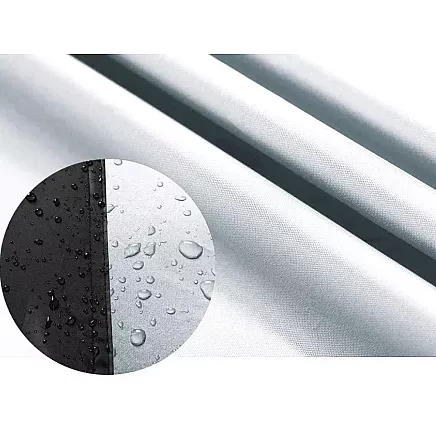 Verk Group velosipēdu pārsegs 200x110 cm sudraba